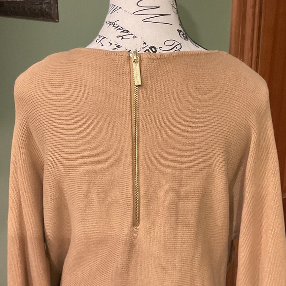 Michael Kors Tan Women's Sweater, Sz XL - Picture 4 of 6